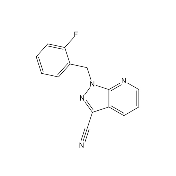 1-(2-Fluorobenzyl)-1H-pyrazolo[3,4-b]pyridine-3-carbonitrile