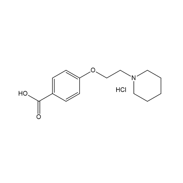 4-[2-(1-Piperidyl)ethoxy]benzoic Acid Hydrochloride