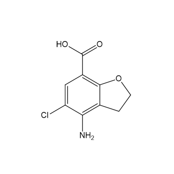 4-Amino-5-chloro-2,3-dihydro-7-benzofurancarboxylic acid