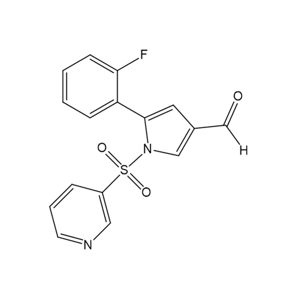 5-(2-Fluorophenyl)-1-[(pyridin-3-yl)sulfonyl]-1H-pyrrole-3-carboxaldehyde