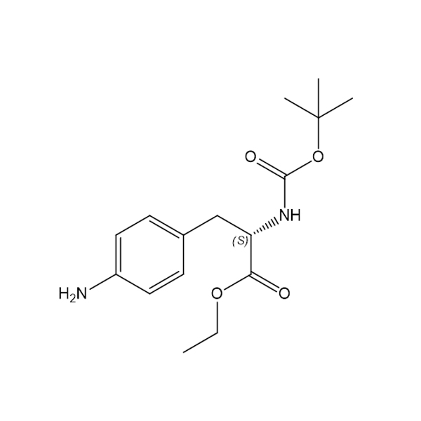 N-Boc-4-amino-(L)-phenylalanine ethyl ester