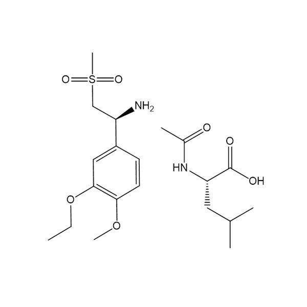 (S)-1-(3-Ethoxy-4-methoxyphenyl)-2-(Methyl Sulfonyl) Ethanamine 2-(Acetamide Methyl)-3-methylbutanoate